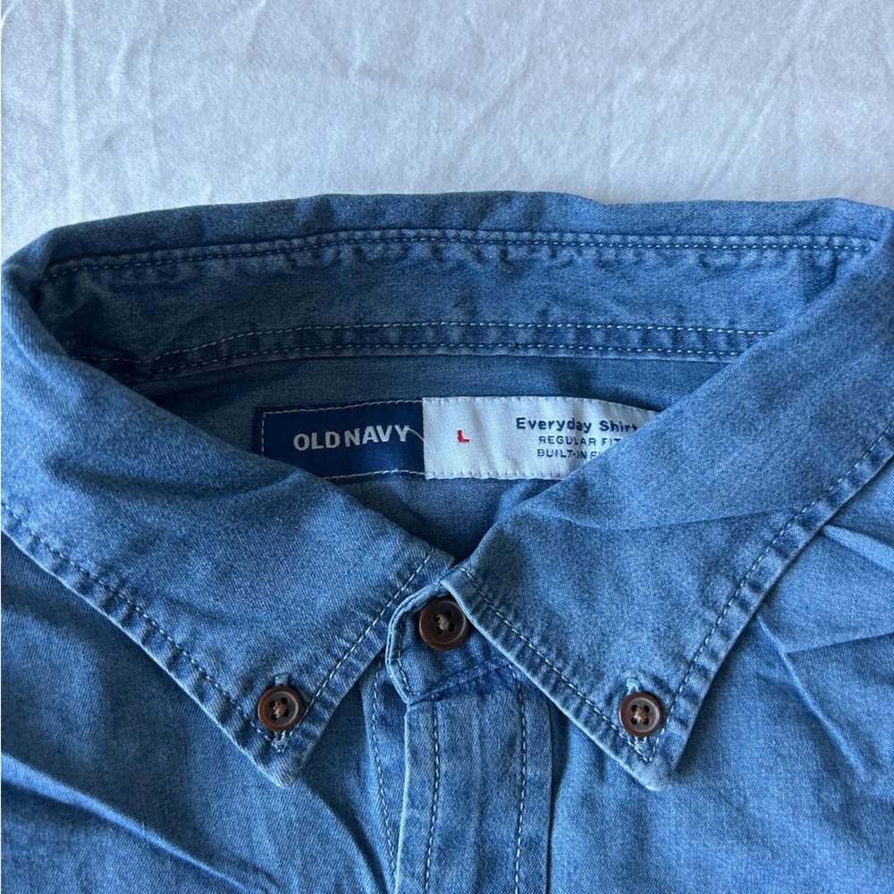 Denim Button Up - image 2